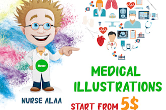do medical illustrations for you