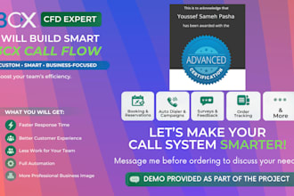 build smart 3cx cfd call flow for your business