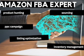 be your virtual assistant for amazon fba and PPC
