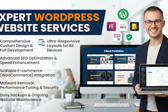 design professional wordpress website in low budget