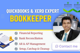 setup fix errors clean up and bookkeeping in accounting software