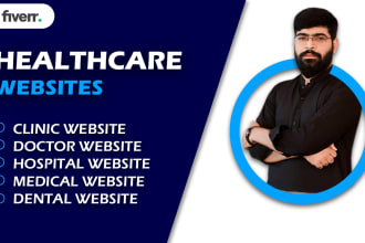 design healthcare, clinical, doctor, wellness and yoga website