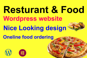 create food fizza grocery food supplie cafa restaurant website