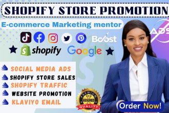 do shopify store promotion boost shopify sales ecommerce dropshipping marketing