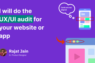 do UX and UI audits for your website or app