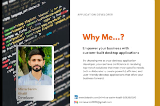 develop powerful and efficient cpp and c sharp desktop applications