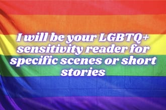 sensitivity read your lgbtq scenes or short stories