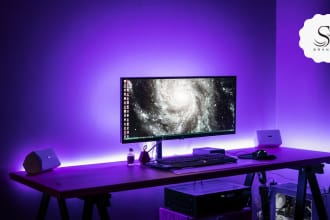 creat zoom virtual background with your logo