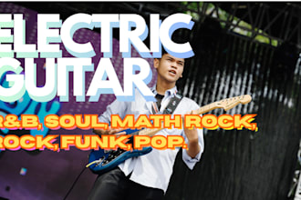record pop, rock, math rock, guitar solos for you