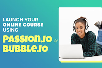 create an online course website using passion io