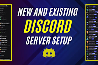 setup a custom nft, crypto, or gaming discord server in 24hrs