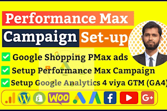 setup and manage google ads performance max campaign with highly audit