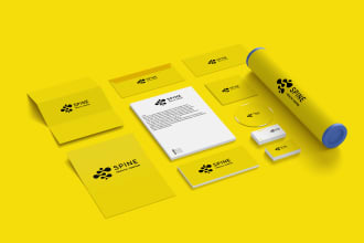 design corporate branding package,brand book,brand style guide