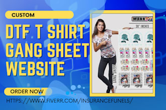 design dtf t shirt print on demand printful printify woocommerce pod seo website
