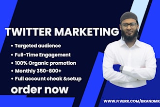 do twitter promotion and marketing for organic fast growth