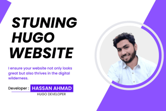build hugo static website with free hosting on netlify and github