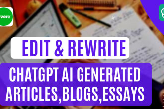 write articles using chatgpt, edit content and fact checking