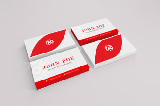 design business card with free logo,letterhead and mockup