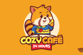 draw custom character illustration and cartoon mascot logo design