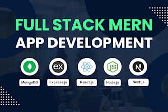 do full stack website development as mern stack developer