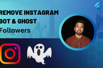 remove ghosts, bots and fake followers from instagram safely