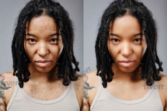 do headshot, portrait, and natural beauty retouch