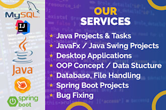 do java , javafx , swing and java desktop applications