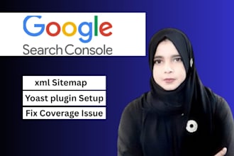 provide google search console, analytics, sitemap index error service