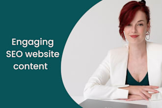 write your SEO content or website