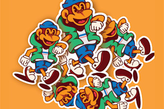 elevate your brand with custom character designs