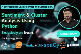 do, nlp clustering, sentiment, text analysis using python