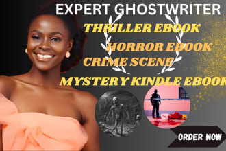 ghostwrite thriller story horror crime scene mystery novel fiction kindle ebook