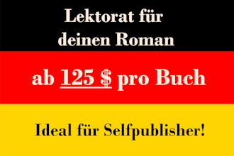 edit your german novel