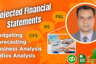 do projected financial statements, profit and loss, balance sheet and cash flow