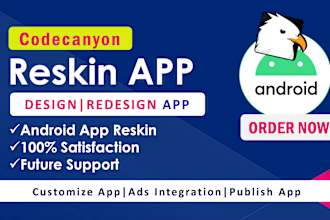 reskin app, install codecanyon android app script, install admin panel