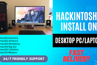 install macos on your desktop pc and laptop using opencore