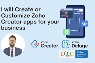 create or customize zoho creator apps for your business