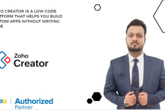 create or modify apps in zoho creator