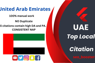 do uae, dubai local citations and directory submissions for local SEO backlinks