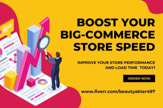 do advanced bigcommerce speed optimization within 24 hours