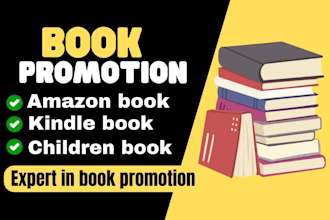 do amazon book promotion, ebook, and kindle book marketing
