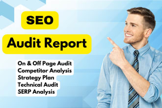 provide SEO audit report, screaming frog strategy, with competitor site analysis