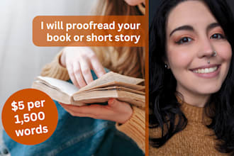 proofread your book or short story