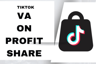 tiktok shop VA on profit share base