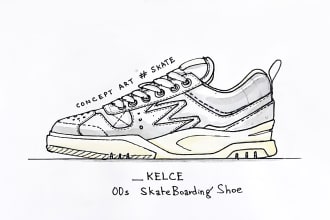 design shoes sneaker footwear with tech pack
