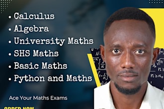 be your goto maths tutor for homework help and exam prep