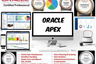 develop, design and customize your oracle apex applications