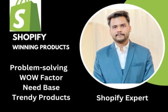 do shopify product hunting, find shopify dropshipping winning products