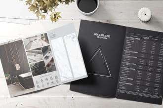 modify your company catalog, leaflet, and brochure