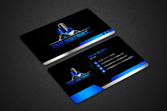 do modern minimalist luxury business card and business logo design